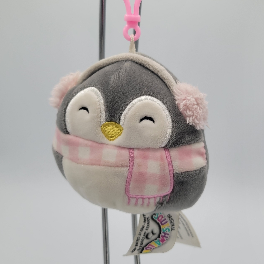 3.5" Jen the Penguin 2020 Christmas Holiday Xmas Winter Scarf Squishmallow